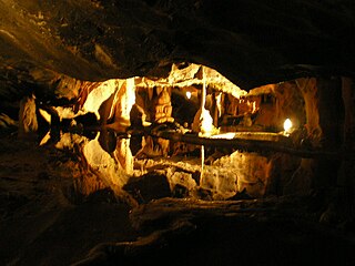 Coxs Cave Show cave in Somerset, England