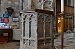 Thumbnail for File:Croyland Abbey, The Perpendicular font once situated in the Abbey church ruins 1 - geograph.org.uk - 5151117.jpg