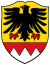 Das Wappen des Landkreises Schweinfurt