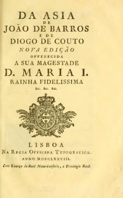 Da Asia de João de Barros e de Diogo de Couto v01.djvu