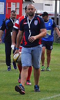 Dănuț Dumbravă Romanian rugby union footballer and coach