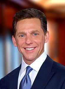 David Miscavige, the current leader of the Church of Scientology David Miscavige - Portrait.jpg