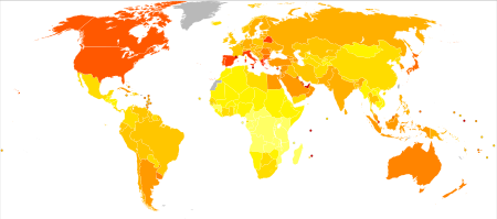 ไฟล์:Diabetes world map - 2000.svg