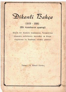 Dikenli Bahçe 1 Kitabı