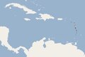 Aire de répartition de l'Ardops des petites Antilles