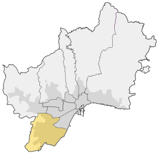 Churriana District of Málaga in Andalusia, Spain
