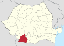 Distretto di Dolj – Localizzazione