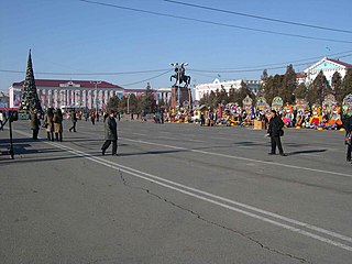 <span class="mw-page-title-main">Taraz</span> Place in Jambyl Region, Kazakhstan