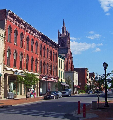 Part of the Downtown Cohoes Historic District