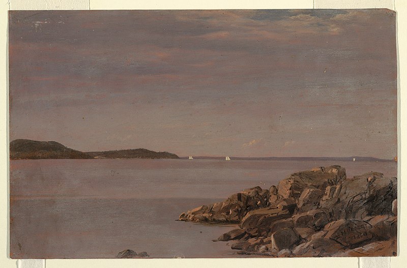 File:Drawing, Mt. Desert Island, Maine Coast, 1850 (CH 18200243).jpg