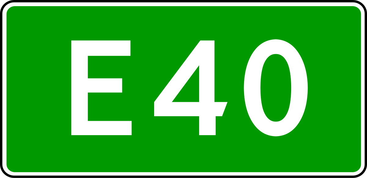 Путь е 40. Е40. Европейский маршрут e40.