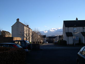 Typical suburban housing in East Craigs. East Craigs.jpg