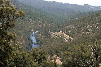 Avon River and Eastern Railway freight train in the Avon Valley