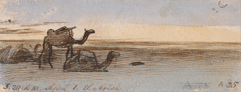 File:Edward Lear - El Areesh - Google Art Project (2299676).jpg