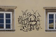 Deutsch: Wandmalerei in Eisenstadt, wo?