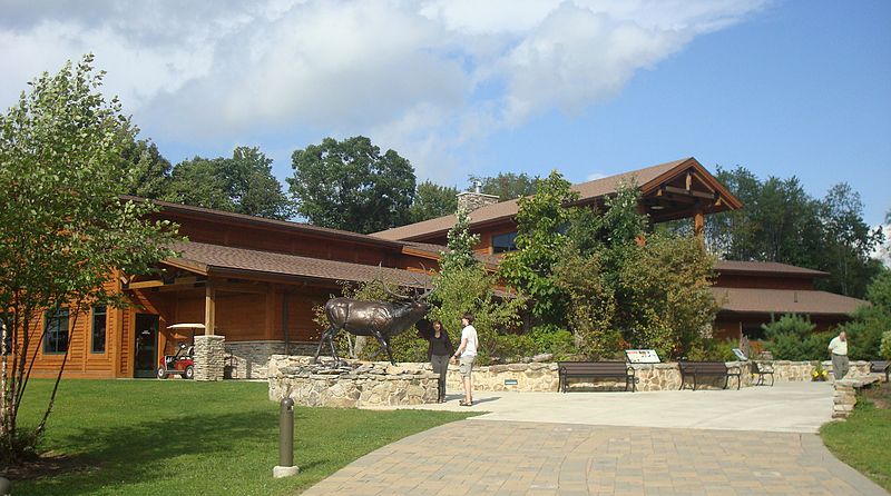 File:Elk Country Visitor's Center Benezette Pennsylvania.jpg