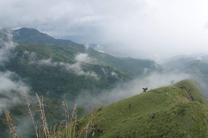 Ella, Sri Lanka. Ella Valley (Gap) in Sri Lanka is at about 1000m elevation.