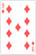 9 of diamonds