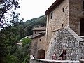 vista dal sentiero interno all'Eremo