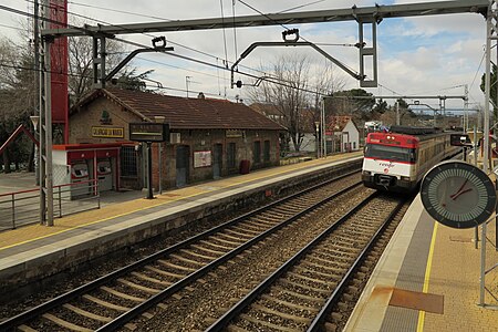 Estación de Galapagar La Navata