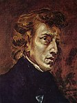 Porträtt av Frédéric Chopin (46 x 38 cm), Louvren.