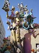 Falla de la Plaça del Pilar 2005