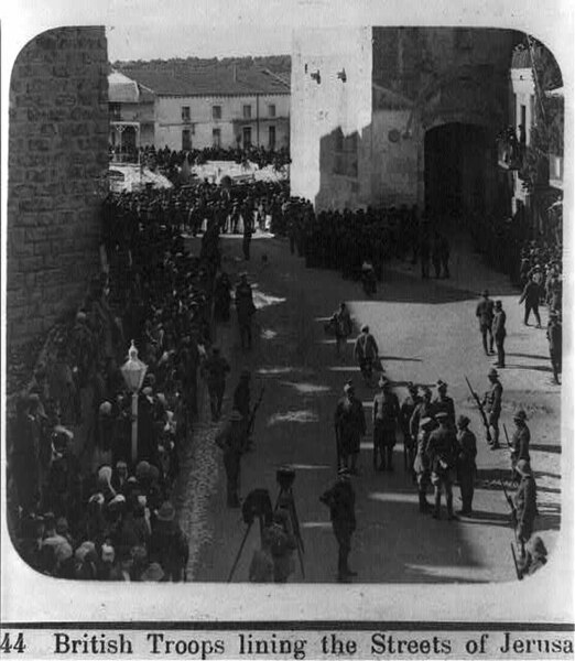 File:Field Marshal Allenby British troops Jerusalem dec 11 1917.jpg