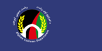 Flag of Customs services of Afghanistan, Islamic Republic.png