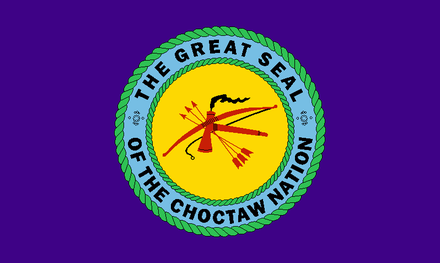 The flag of the Choctaw Nation