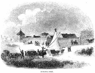 Fort Pembina, circa 1870 FortPemiba1860.jpg
