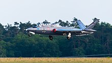 Fouga CM-170 Magister D-IFCC ILA Berlín 2016 02.jpg