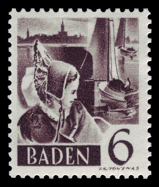 File:Fr. Zone Baden 1948 31 Bodensee Trachtenmädchen.jpg