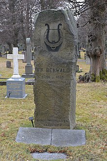 Berwald's grave