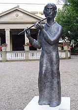 Flötenspieler (2006) (Bronze, 108 cm)