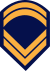 Insignia de un sargento permanente de la fuerza aérea helénica.