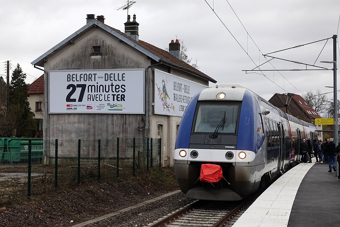 Ligne de Belfort à Delle