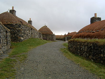 Garenin blackhouse village