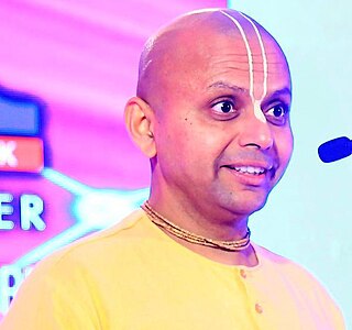 <span class="mw-page-title-main">Gaur Gopal Das</span> Indian guru and motivational speaker