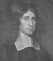 George Gillespie (1613-1648), Scottish Commissioner to the Westminster Assembly who wrote Aaron's Rod Blossoming, one of the most important defenses of presbyterian polity. GeorgeGillespie.jpg