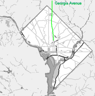 Georgia Avenue major north-south artery in Northwest Washington, D.C., and Montgomery County, Maryland, United States