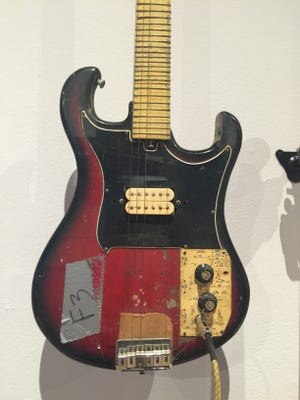 One of the many custom instruments created by Branca.