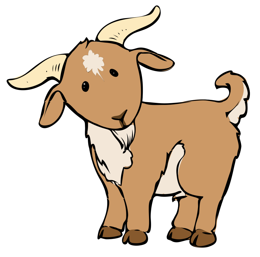 FileGoat cartoon 04svg Wikimedia Commons