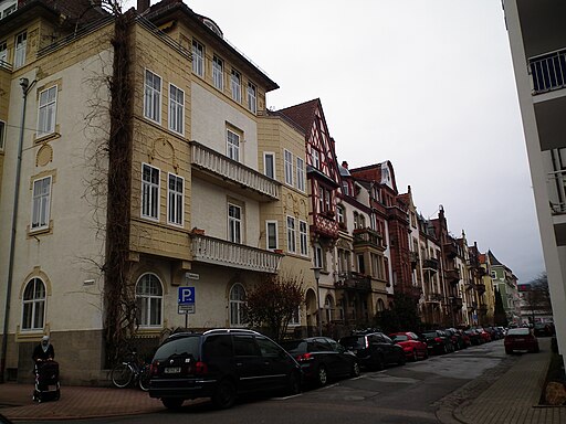 Goethestraße Heidelberg Weststadt Februar 2012