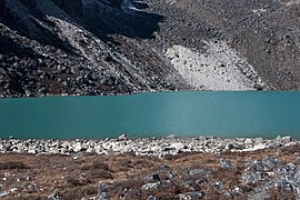 Gokyo Lakes, Taujung Tsho, Coastline, Nepal, Himalayas.jpg