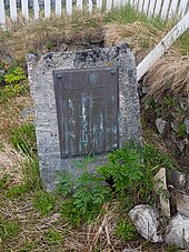 Rasmus Berthelsens Grab auf dem alten Friedhof in Nuuk (2022)