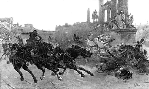 ROME UNDER TRAJAN—A CHARIOT RACE