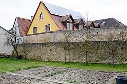 Großlangheim, Ortsmauer, Roßgasse, Rosengasse, 001