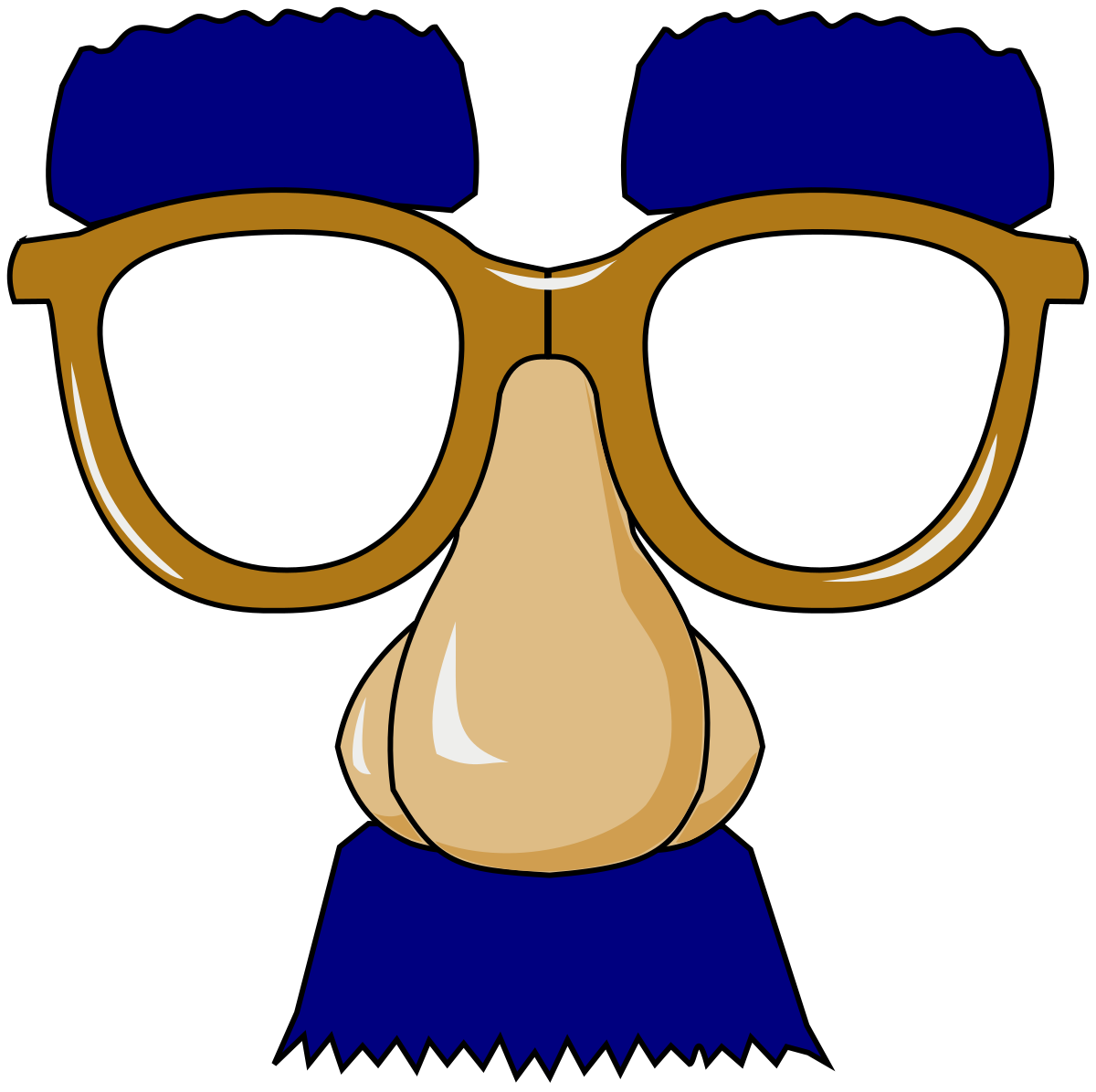 groucho marx glasses nose