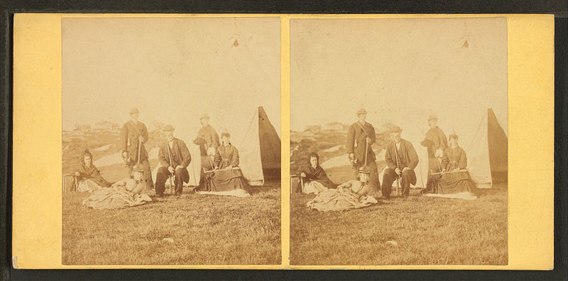 File:Group of people in front of a tipi, from Robert N. Dennis collection of stereoscopic views.jpg