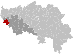 Héron Liège Belgium Map.svg